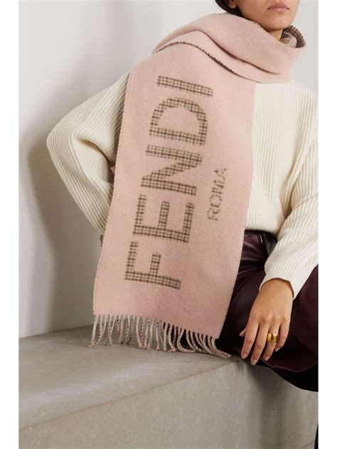 fendi scarf net a porter|Fendi scarf women's.